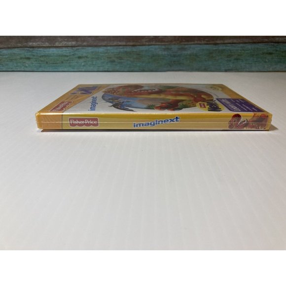 Fisher-Price iXL Learning System Software Game Imaginext Dinosaurs Sealed New - Picture 3 of 3